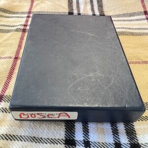 Bosca Escape Collection Thinfold Black Leather Key Holder Wallet Case